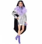 Mattel Papusa Barbie, Extra: Cu guler din piele mov si cizme, 1710321 Papusa Barbie