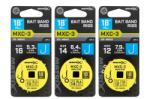 Matrix mxc-3 18 bait band rigs mxc-3 size 14 barbless / 0.18mm / 18" (45cm) / band - 8pcs (GRR092) - epeca