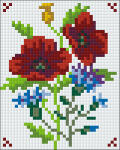 Pixelhobby 801075 Virág kreatív szett (10, 1x12, 7cm) (801075)