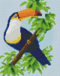 Pixelhobby 804381 Tukán (20, 3x25, 4cm) 4 alaplapos szett (804381)