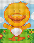 Pixelhobby 801345 Kacsa kreatív szett 10, x12, 7cm 1 alaplapos (801345)