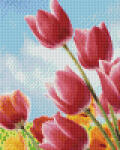 Pixelhobby 804458 Tulipán mező (25, 4x20, 3cm) 4 alaplapos szett (804458)