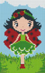 Pixelhobby 802039 Katica lány szett (12, 7x20, 3cm) (802039)