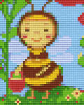 Pixelhobby 801199 Méhecske kreatív szett 10, x12, 7cm 1 alaplapos (801199)