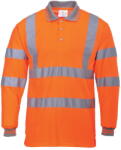 Portwest S277 - Hi-Vis hosszú ujjú pólóing, narancs (S277ORRXXL)