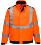 Portwest MV72 - Modaflame Multi Norm Arc softshell kabát, narancs/tengerészkék (MV72ONRL) - munkavedelemzona