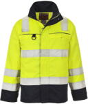 Portwest FR61 - Hi-Vis Multi-Norm kabát, sárga/tengerészkék (FR61YNRXXL) - munkavedelemzona