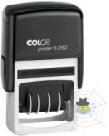 Colop Dátumbélyegző S260 Printer Colop fekete ház/fekete párna