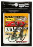 Decoy Offset Worm 217 Zero-Dan #3/0 7, 0gr súlyozott horog 2 db/csg (821831)