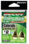 Decoy BL-8G Colorado Gold 2 Spinner Blade Forgóval 2 db/csg (404515)