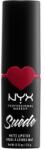 NYX Cosmetics Suède Matte Lipstick ruj de buze 3, 5 g pentru femei 09 Spicy