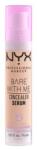 NYX Cosmetics Bare With Me Serum Concealer anticearcăn hidratant cu acoperire medie 9.6 ml nuanţă 02 Light