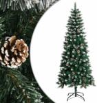 vidaXL Brad de Crăciun artificial cu suport, verde, 180 cm, PVC (345175)