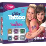 TYTOO Set tatuaje temporare cu sclipici Funshine Tytoo (KKCTT2213017_Initiala)