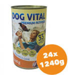 DOG VITAL konzerv poultry&game 24x1240g
