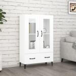 vidaXL Dulap înalt, alb, 70x31x115 cm, lemn prelucrat (812555) Comoda
