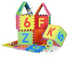 Relaxdays Játszószőnyeg puzzle szett 86 db 10021531