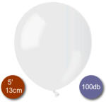 Gemar Pasztel, átlátszó lufi, 100 db GÖMB, d13cm