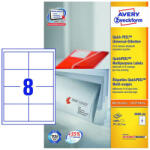 Avery Zweckform 97*67, 7 mm-es Avery Zweckform A4 íves etikett címke, fehér színű (200 ív/doboz) (3660-200) - cimke-nyomtato