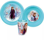  Disney Jégvarázs étkészlet, műanyag szett (STF55553) - kidsfashion