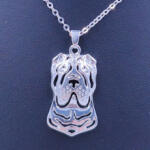  Shar pei kontúros nyaklánc