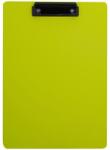 DELI Clipboard simplu A4 Deli F752 02, verde neon (DLEF75202V)