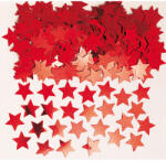 Amscan Confetti - stele roșii