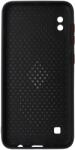  Husa Breath silicon TPU negru mat cu butoane rosii pentru Samsung Galaxy A10, Galaxy M10
