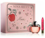 Nina Ricci - Set Cadou Nina Ricci Nina, Apa de Toaleta 80 ml Parfum + Lipstick Femei - vitaplus