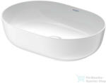 Duravit LUV 500x350 mm-es ráültethető mosdó, fehér/ szatén fehér matt 0379502600 (0379502600)