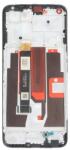  NBA001LCD10112002445 Realme 8 5G fekete OEM LCD kijelző érintővel kerettel, előlap (NBA001LCD10112002445)