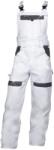 ARDON Pantaloni de lucru cu pieptar COOL TREND - Albă / gri | 50 (H8802/50)