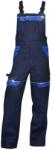 ARDON Pantaloni de lucru cu pieptar COOL TREND - Albastru închis / albastru deschis | 42 (H8420/42)