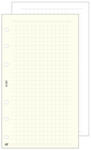  Gyűrűs kalendárium betét SATURNUS S327 négyzethálós jegyzetlap sárga lapos (24SS327-CHA)