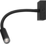 V-TAC Lampă LED de Perete 3W, Corp Negru, Lumina Calda (3000K) (49371-)