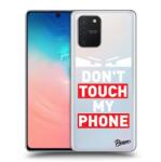 Picasee Husă transparentă din silicon pentru Samsung Galaxy S10 Lite - Shadow Eye - Transparent