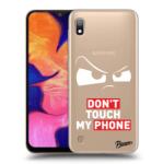 Picasee Husă transparentă din silicon pentru Samsung Galaxy A10 A105F - Cloudy Eye - Transparent