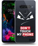 Picasee Husă transparentă din silicon pentru LG G8s ThinQ - Evil Eye - Transparent