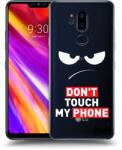 Picasee Husă transparentă din silicon pentru LG G7 ThinQ - Angry Eyes - Transparent