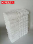 Lasani Set 10 Prosoape albe 100% bumbac Pakistanez 48x88 cm, cod P9 (EDS529) Prosop
