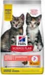 Hill's 2x1, 5kg Hill's Science Plan Kitten Perfect Digestion száraz macskatáp