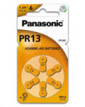 Panasonic 1.4V PR13L/6LB Cink-levegő hallókészülék elem (6db / csomag) (PR-13(48)/6LB)