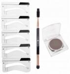 Lash Brow Set pentru sprâncene - Lash Brow Stamp Brows 5 Espresso