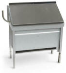 EOS Invisio Midi finn szaunakályha 6 kW-12 kW pad alá építhető, antracit - shop - 889 785 Ft