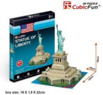 CubicFun 3D puzzle mini méret Szabadság szobor (CUBICF230265)