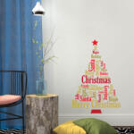 Walplus Sticker English Quote Christmas Tree