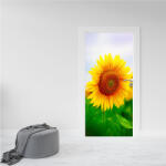 4 Decor Autocolant decorativ pentru Usa - Floarea soarelui