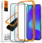 Spigen Folie protectie Spigen ALM Glass FC compatibila cu iPhone 14 Pro Max Black (AGL05204)