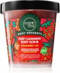 Organic Shop Body Desserts Strawberry Jam peeling de curățare profundă pentru corp 450 ml