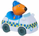 Peppa Pig Figurina in masinuta de politie, Peppa Pig, F53835L00 Figurina